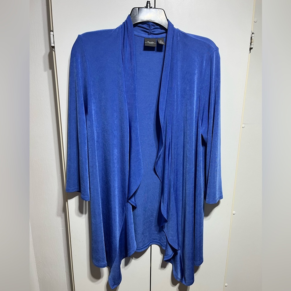 Chico’s Travelers Cardigan Size 2 Large 3/4 sleeve